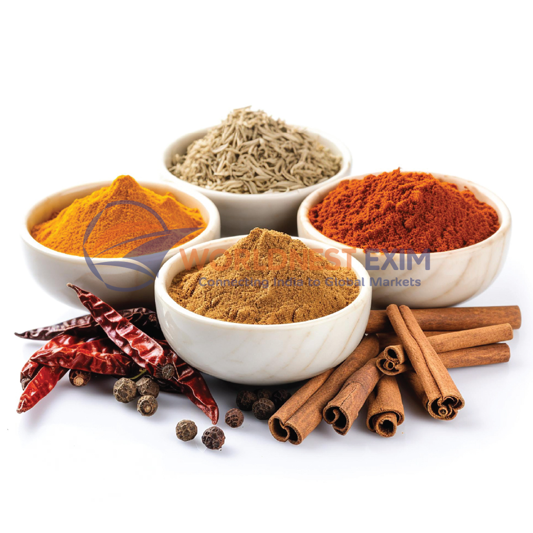 Premium Spices Export from Gujarat & Ahmedabad – WORLDNEST EXIM